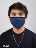 Reversible Solid Color Jersey Fabric Face Mask